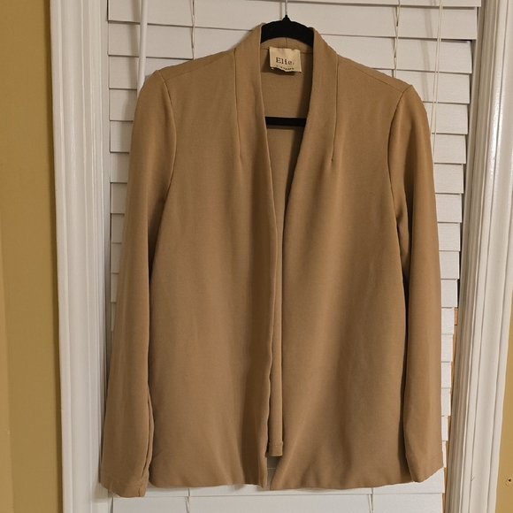 Elie Tahari Tan Blazer Modern Professional Jacket - Picture 1 of 14